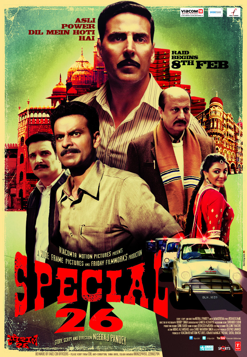 Special 26 Movie (2013) Cast & Crew, Release Date, Story, Review, Poster, Trailer, Budget, Collection