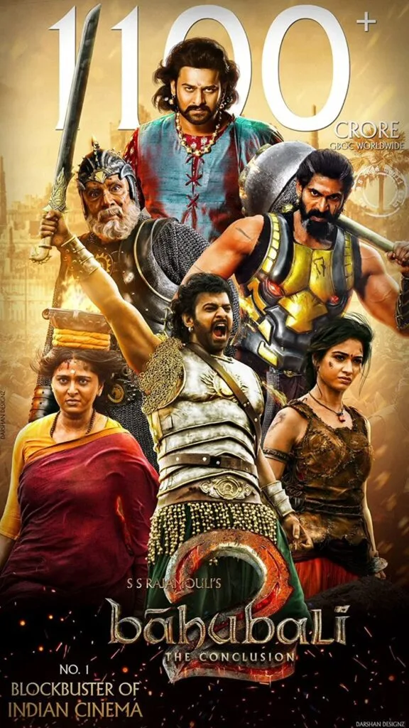 55 Best South Indian Movies Dubbed in Hindi 2 Baahubali 2: The Conclusion Movie Cast & Crew, Release Date, Story, Review, Poster, Trailer, Watch Online