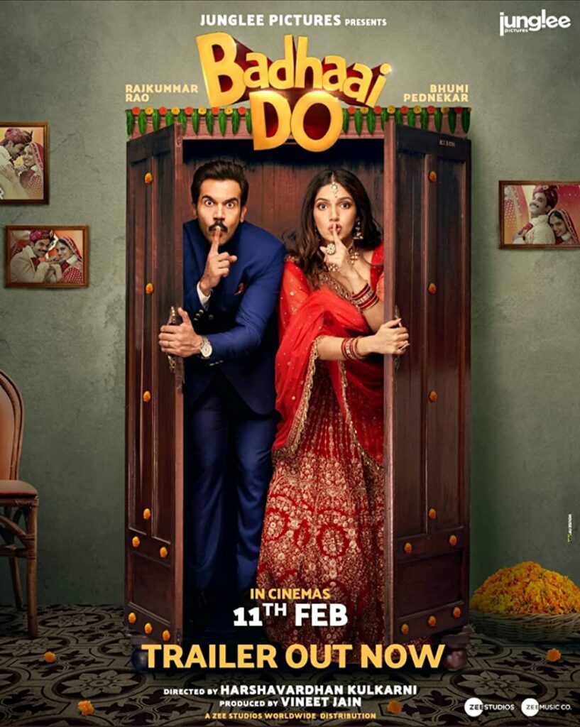 Badhaai Do Movie (2022) Cast & Crew, Release Date, Story, Review, Poster, Trailer, Watch Online 