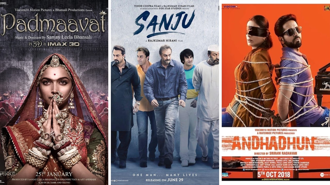 Read more about the article Top 10 Highest Grossing Bollywood Movies of 2018