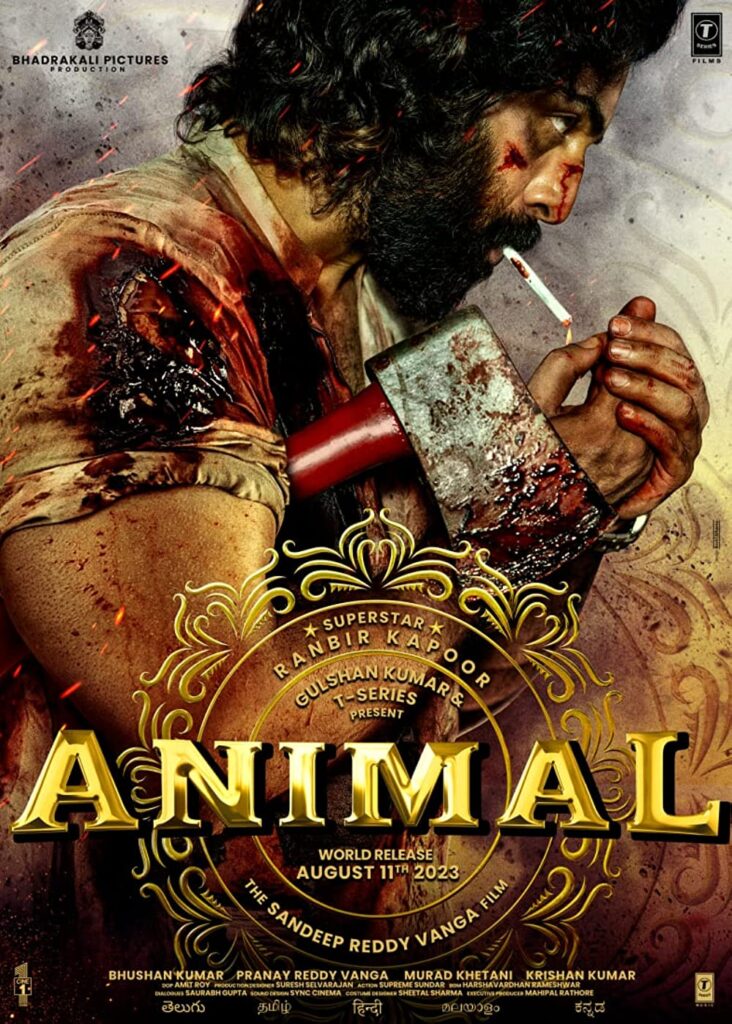 Animal Movie (2023) Cast, Release Date, Story, Budget, Collection, Poster, Trailer, Review
