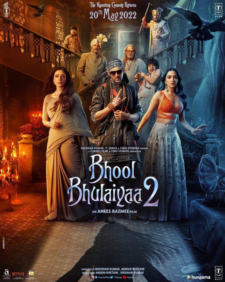 Bhool Bhulaiyaa 2 Movie (2022) Cast & Crew, Release Date, Story, Review, Poster, Trailer, Budget, Collection