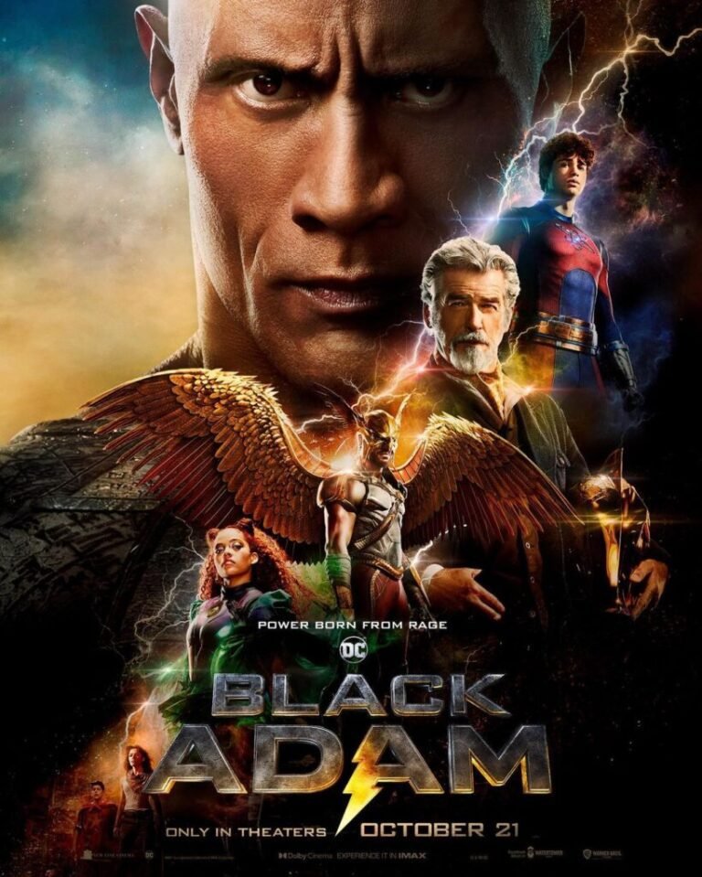 Black Adam Movie Poster