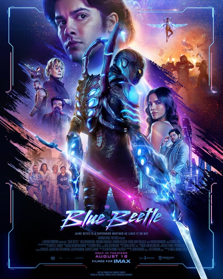 Blue Beetle Movie (2023) Cast, Release Date, Story, Budget, Collection, Poster, Trailer, Review