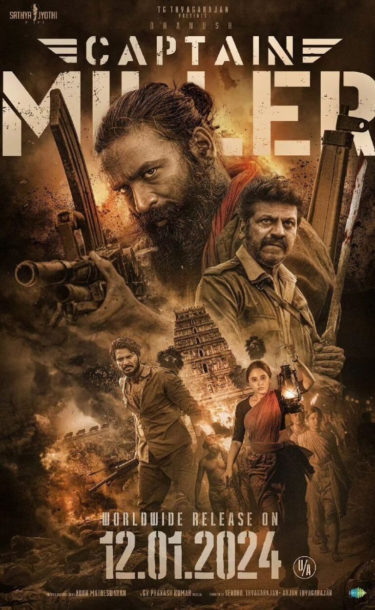 Captain Miller Movie Poster