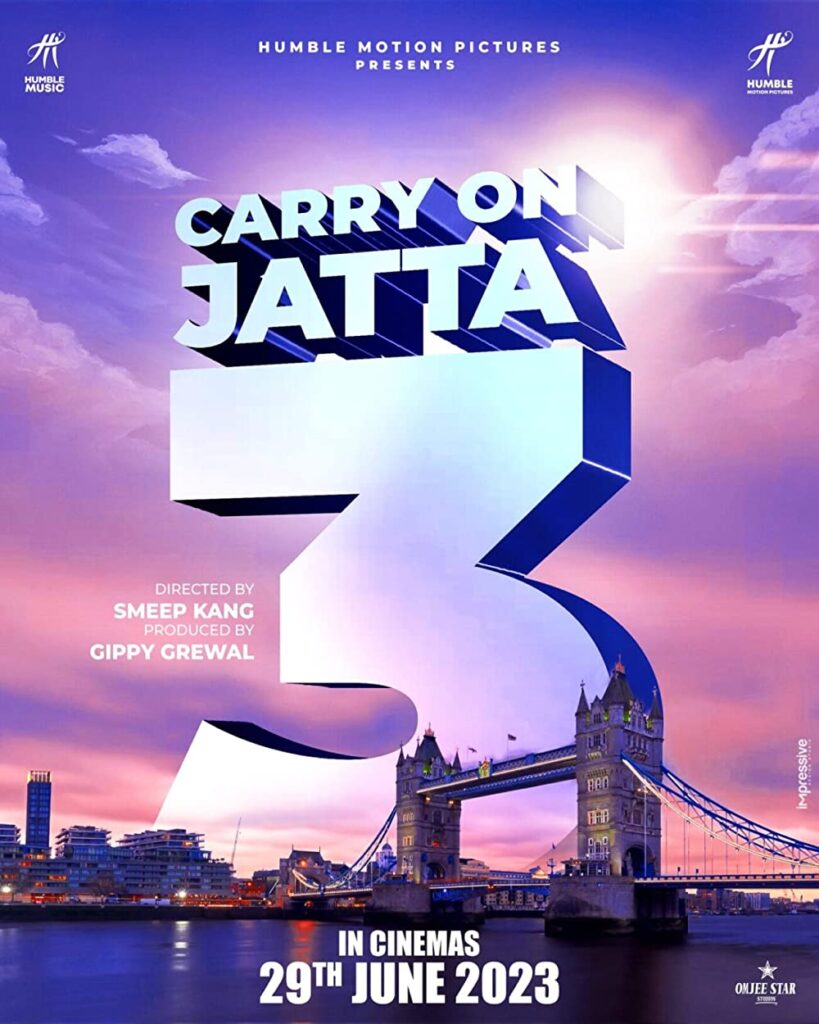 Carry on Jatta 3 Movie (2023) Cast, Release Date, Story, Review, Poster, Trailer, Budget, Collection