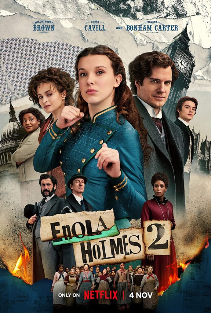 Enola Holmes 2 Movie (2022) Cast & Crew, Release Date, Story, Review, Poster, Trailer, Budget, Collection
