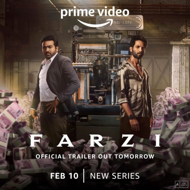 Farzi Web Series (2023) Cast, Release Date, Episodes, Story, OTT, Review, Poster, Trailer