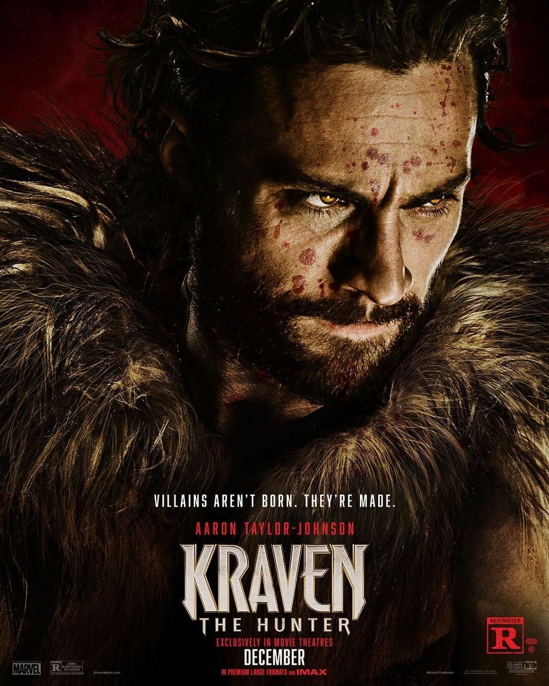 New and Upcoming Most Anticipated Sequels, Prequels, and Spin-Offs Movies in 2024, 2025 4 Kraven the Hunter Movie Poster