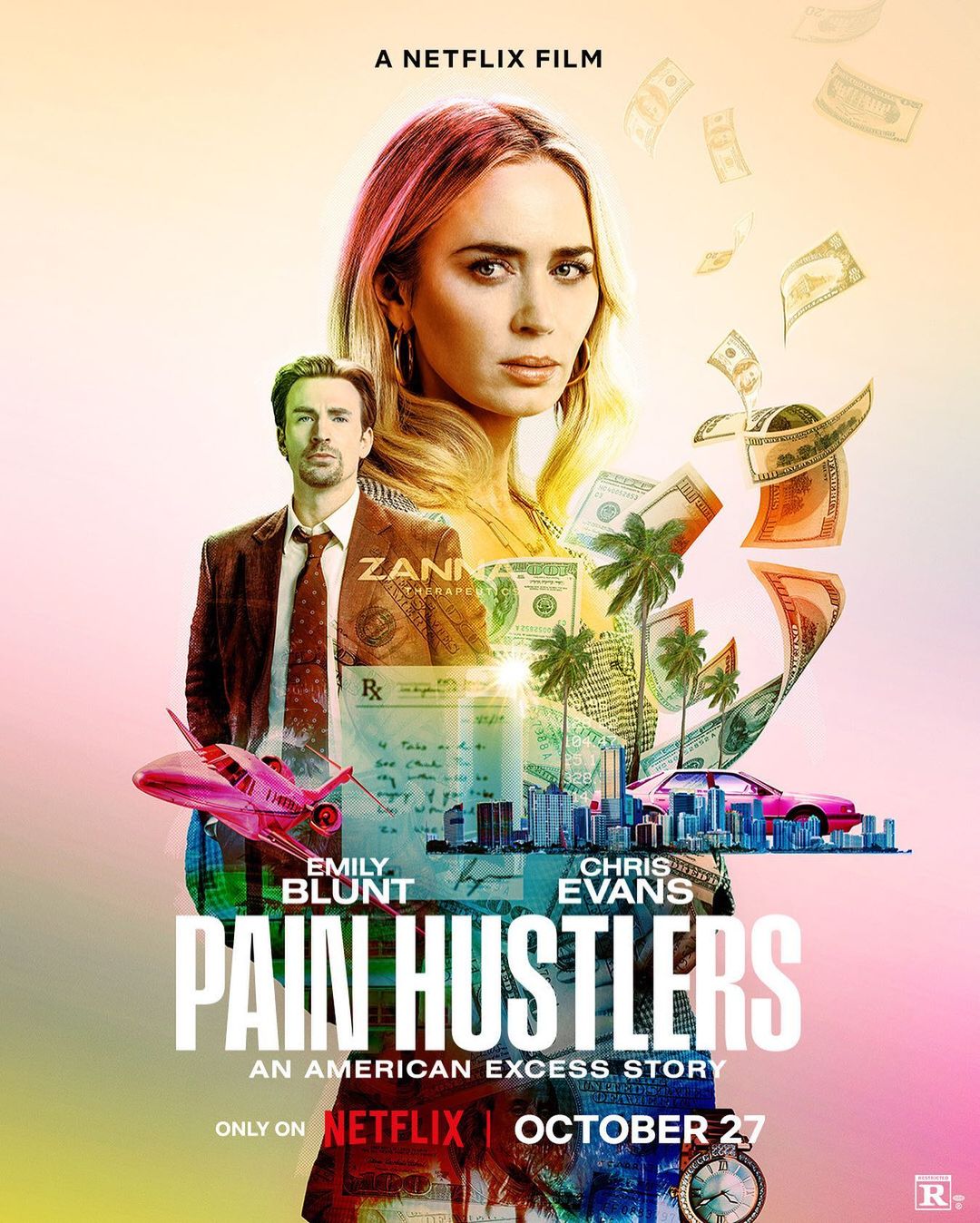Pain Hustlers Movie Poster