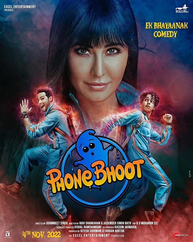Phone Bhoot Movie (2022) Cast & Crew, Release Date, Story, Review, Poster, Trailer, Budget, Collection 