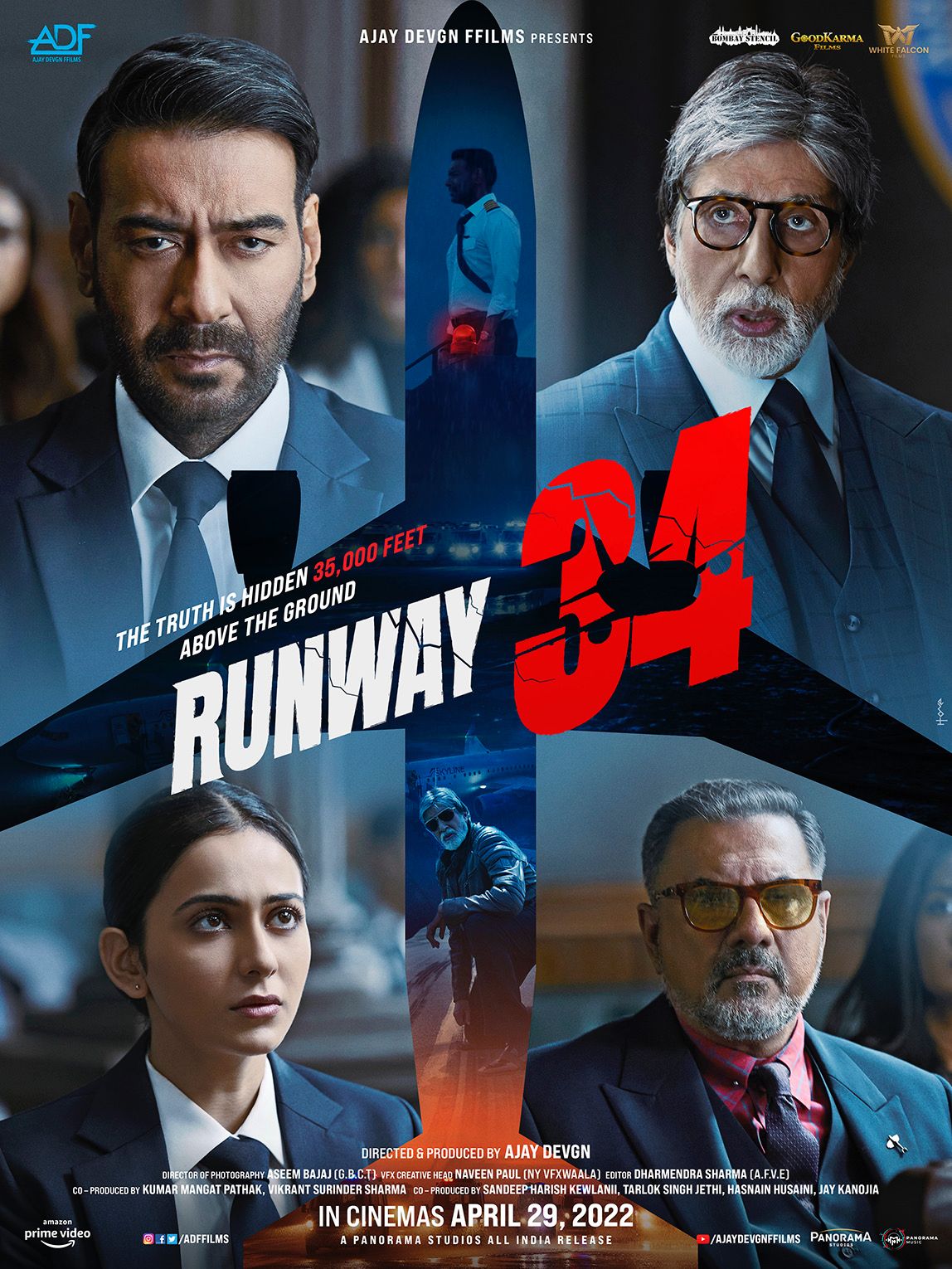 Runway 34 Movie (2022) Cast & Crew, Release Date, Story, Review, Poster, Trailer, Budget, Collection
