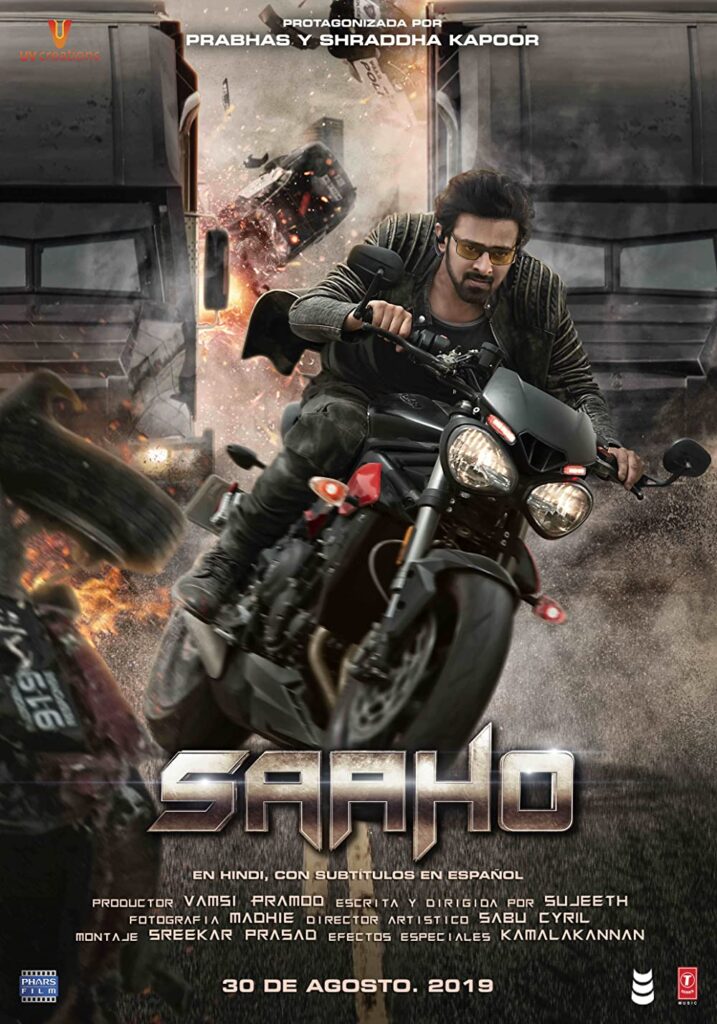 Saaho Movie (2019) Cast & Crew, Release Date, Story, Review, Poster, Trailer, Budget, Collection 