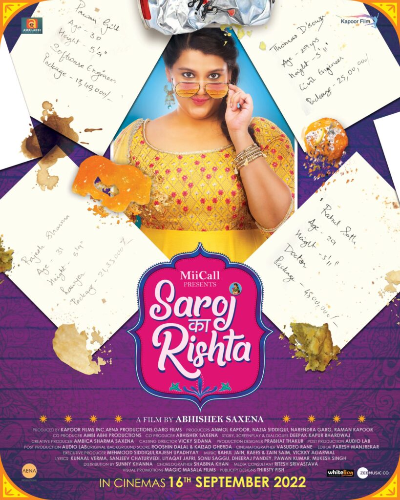 Saroj Ka Rishta Movie (2022) Cast, Release Date, Story, Budget, Collection, Poster, Trailer, Review