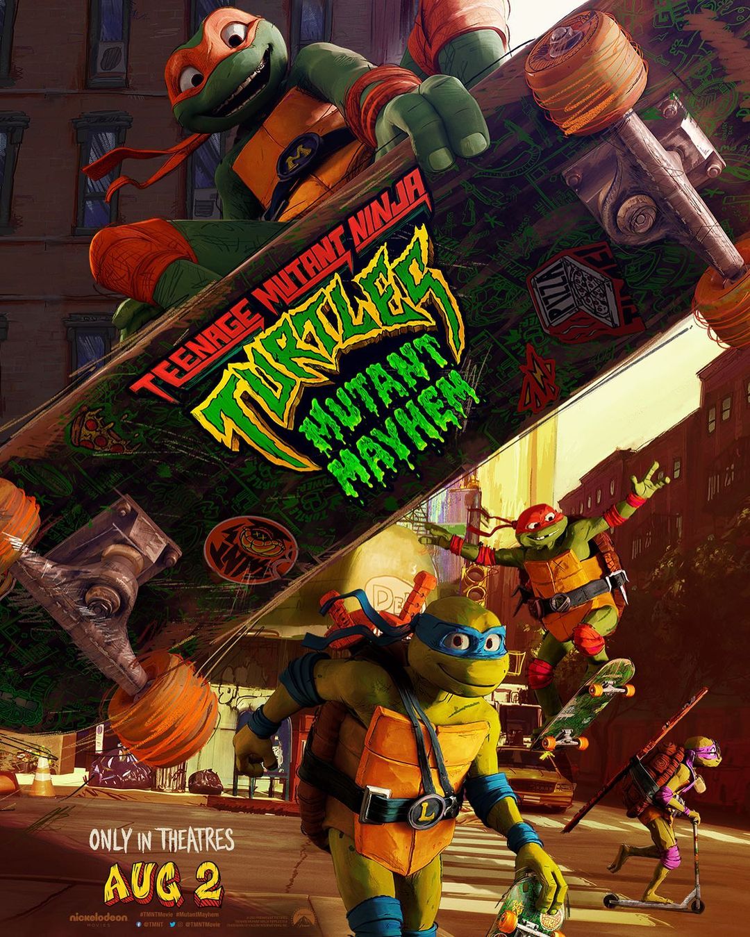 Teenage Mutant Ninja Turtles: Mutant Mayhem Movie (2023) Cast, Release Date, Story, Budget, Collection, Poster, Trailer, Review