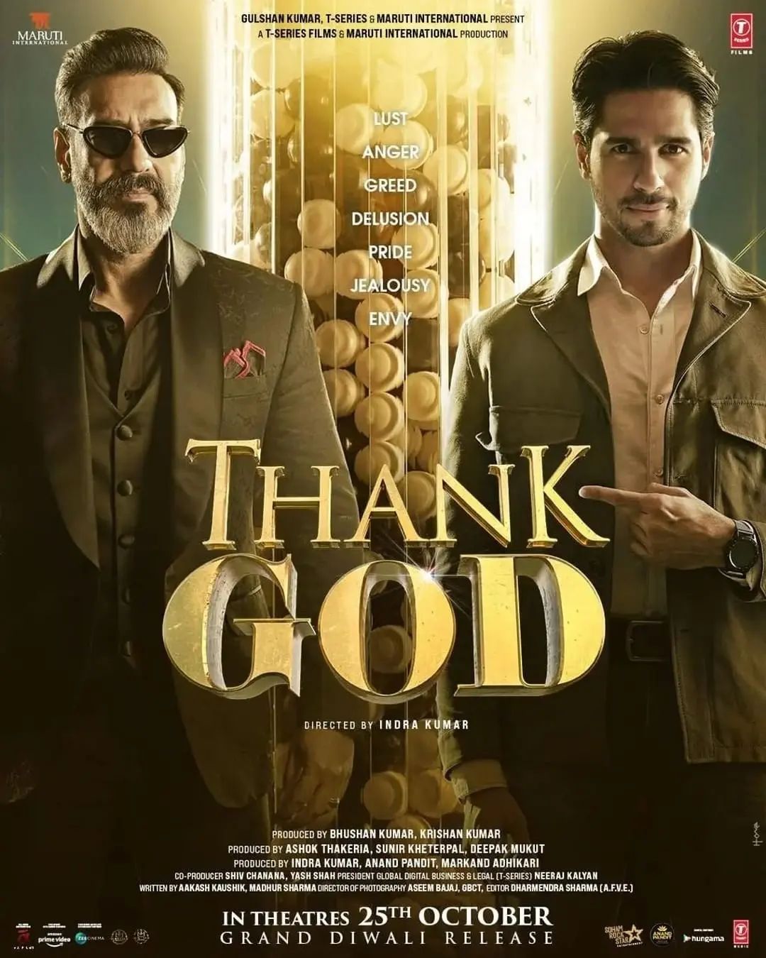 Thank God Movie (2022) Cast & Crew, Release Date, Story, Review, Poster, Trailer, Budget, Collection
