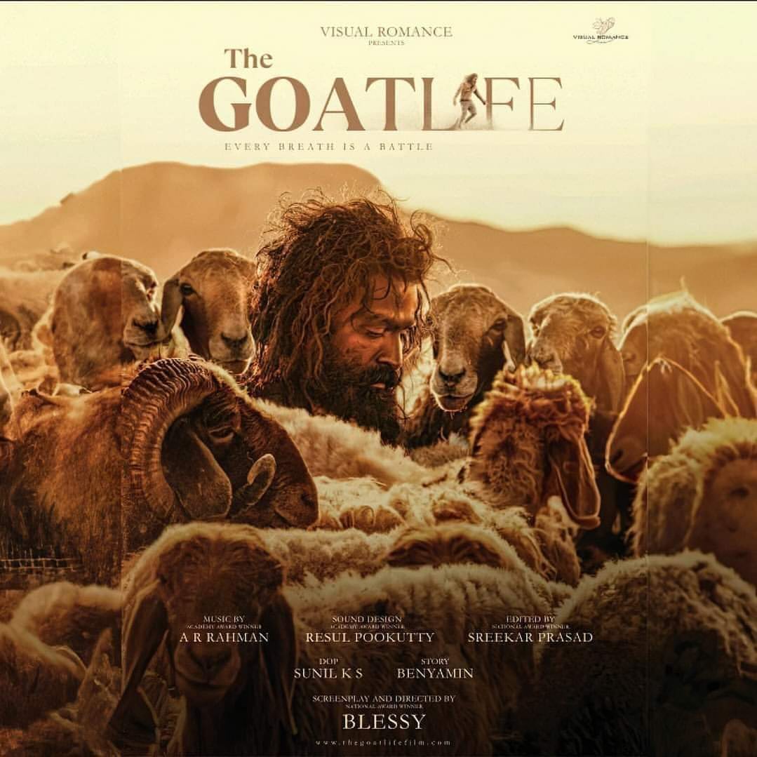 Aadujeevitham - The Goat Life Movie Poster