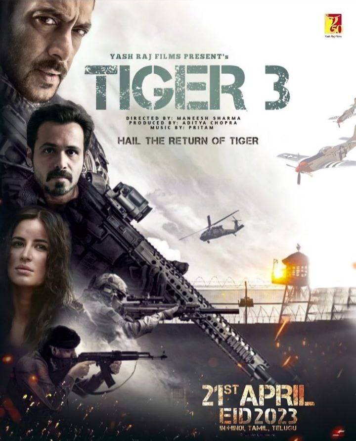Tiger 3 Movie (2023) Cast, Release Date, Story, Budget, Collection, Review, Poster, Trailer, Songs