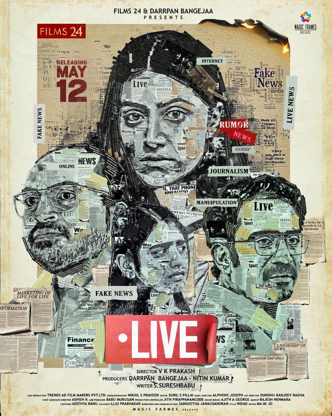 Live Movie (2023) Cast, Release Date, Story, Budget, Collection, Poster, Trailer, Review