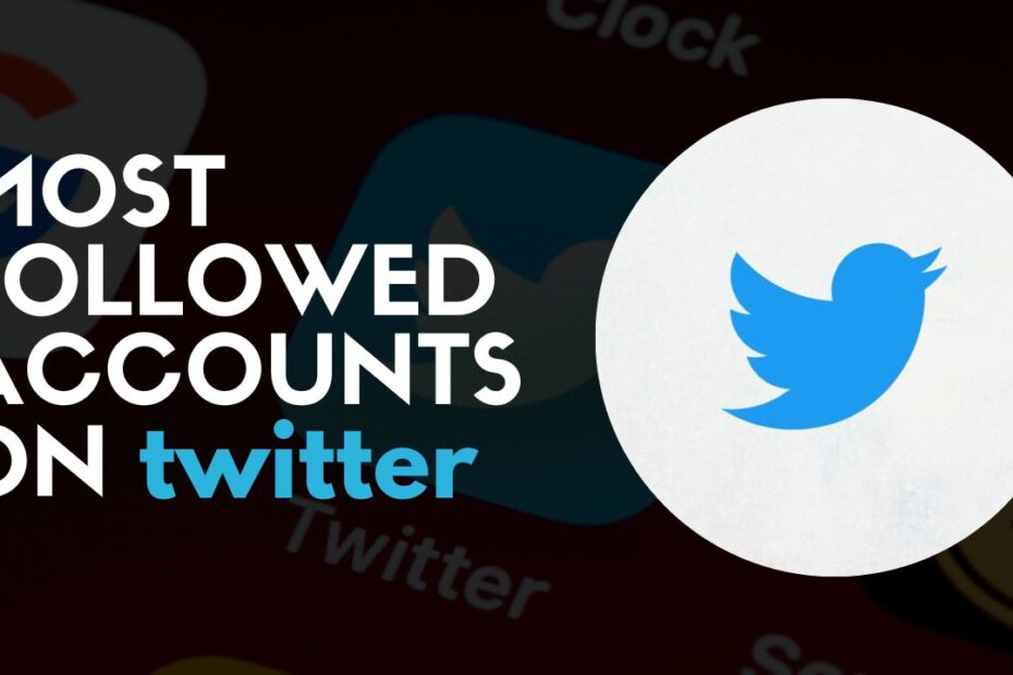Top 50 Most Followed Accounts on Twitter [Worldwide]