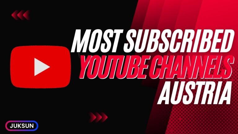 Most Subscribed YouTube Channels in Austria