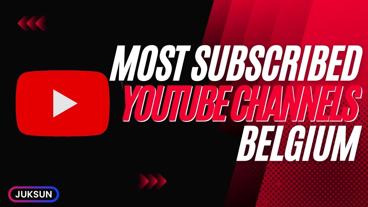 Most Subscribed YouTube Channels in Belgium