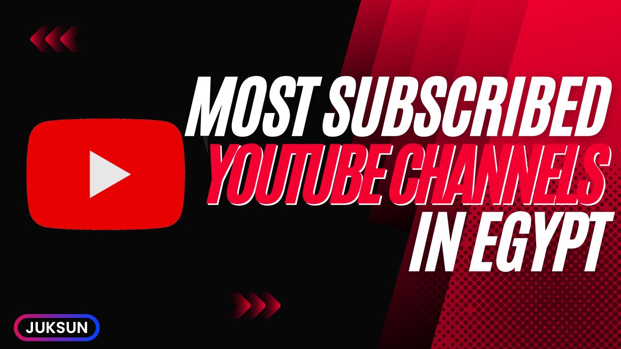 Most Subscribed YouTube Channels in Egypt