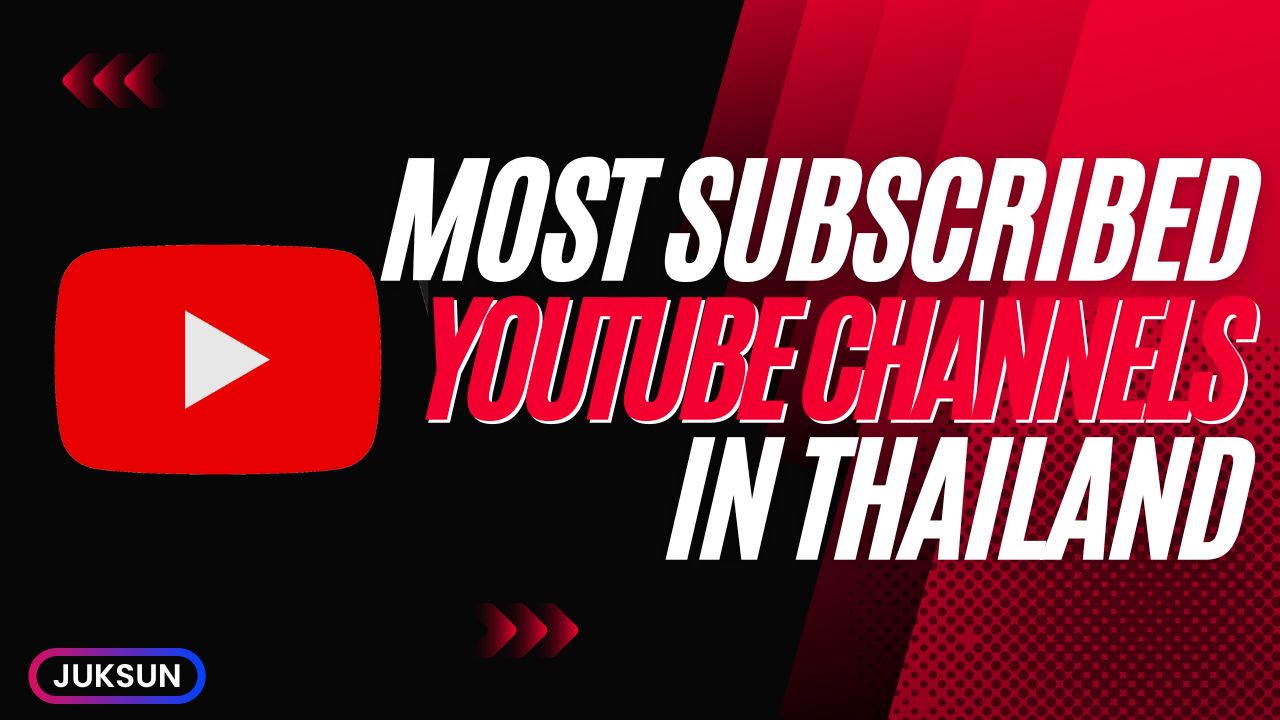 Read more about the article Most Subscribed YouTube Channels in Thailand