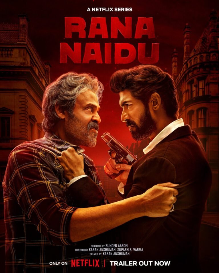 Rana Naidu Web Series (2023) Cast, Release Date, Episodes, Story, Netflix, Poster, Trailer