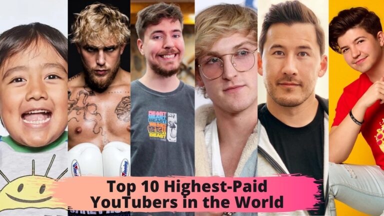 Top 10 Highest-Paid YouTubers in the World [2023]