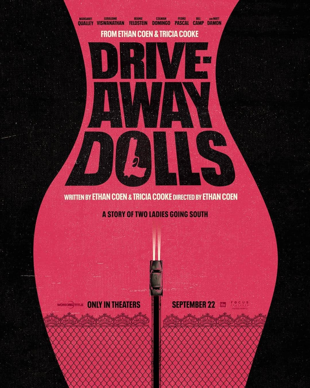 Drive-Away Dolls Movie (2023) Cast, Release Date, Story, Budget, Collection, Poster, Trailer, Review