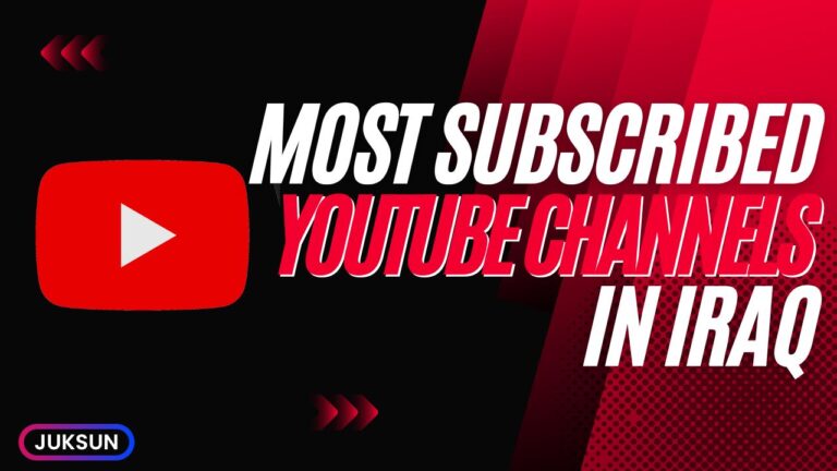 Most Subscribed YouTube Channels in Iraq