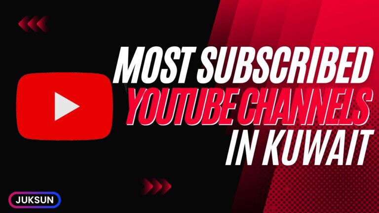 Most Subscribed YouTube Channels in Kuwait