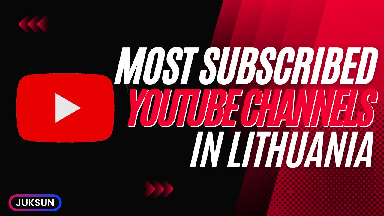 Read more about the article Most Subscribed YouTube Channels in Lithuania