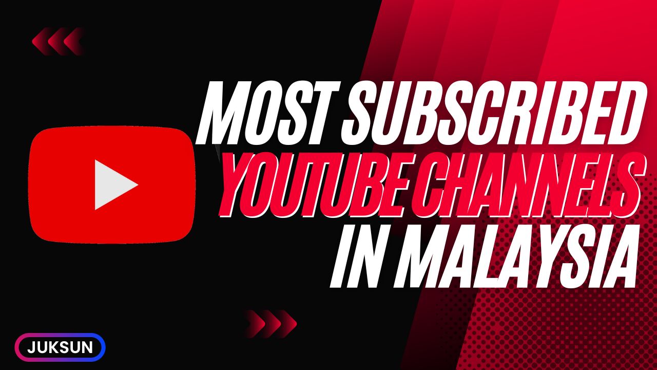 Most Subscribed YouTube Channels in Malaysia