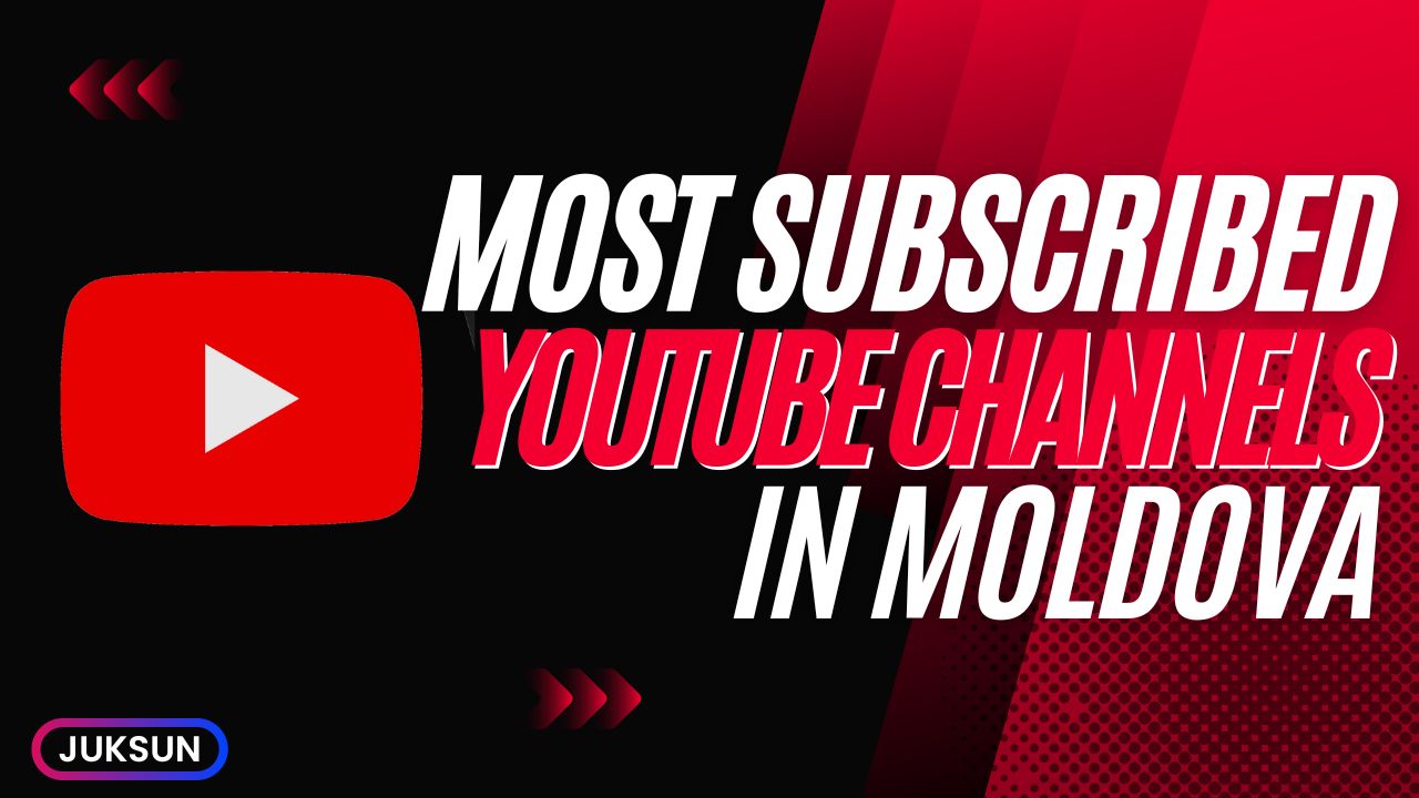 Most Subscribed YouTube Channels in Moldova