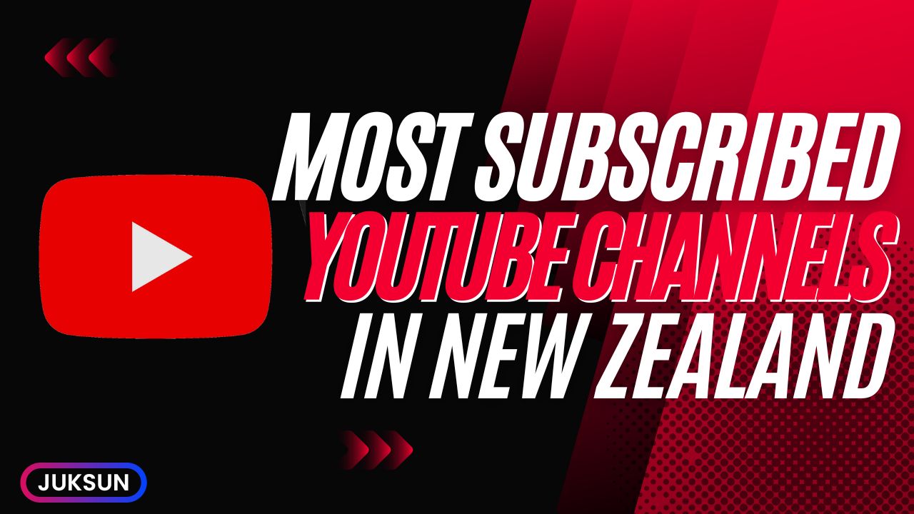 Most Subscribed YouTube Channels in New Zealand
