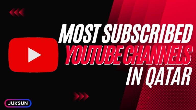 Top 10 Most Subscribed YouTube Channels in Qatar