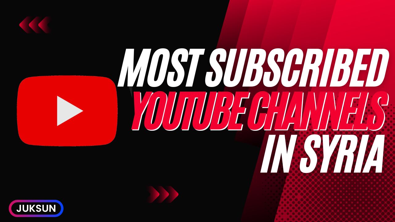 Most Subscribed YouTube Channels in Syria