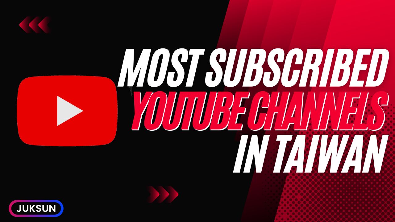 Most Subscribed YouTube Channels in Taiwan