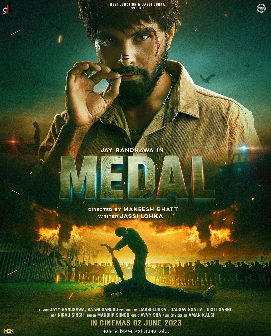 MEDAL 2023 Punjabi Full Movie Official Trailer 1080p HDRip Free Download