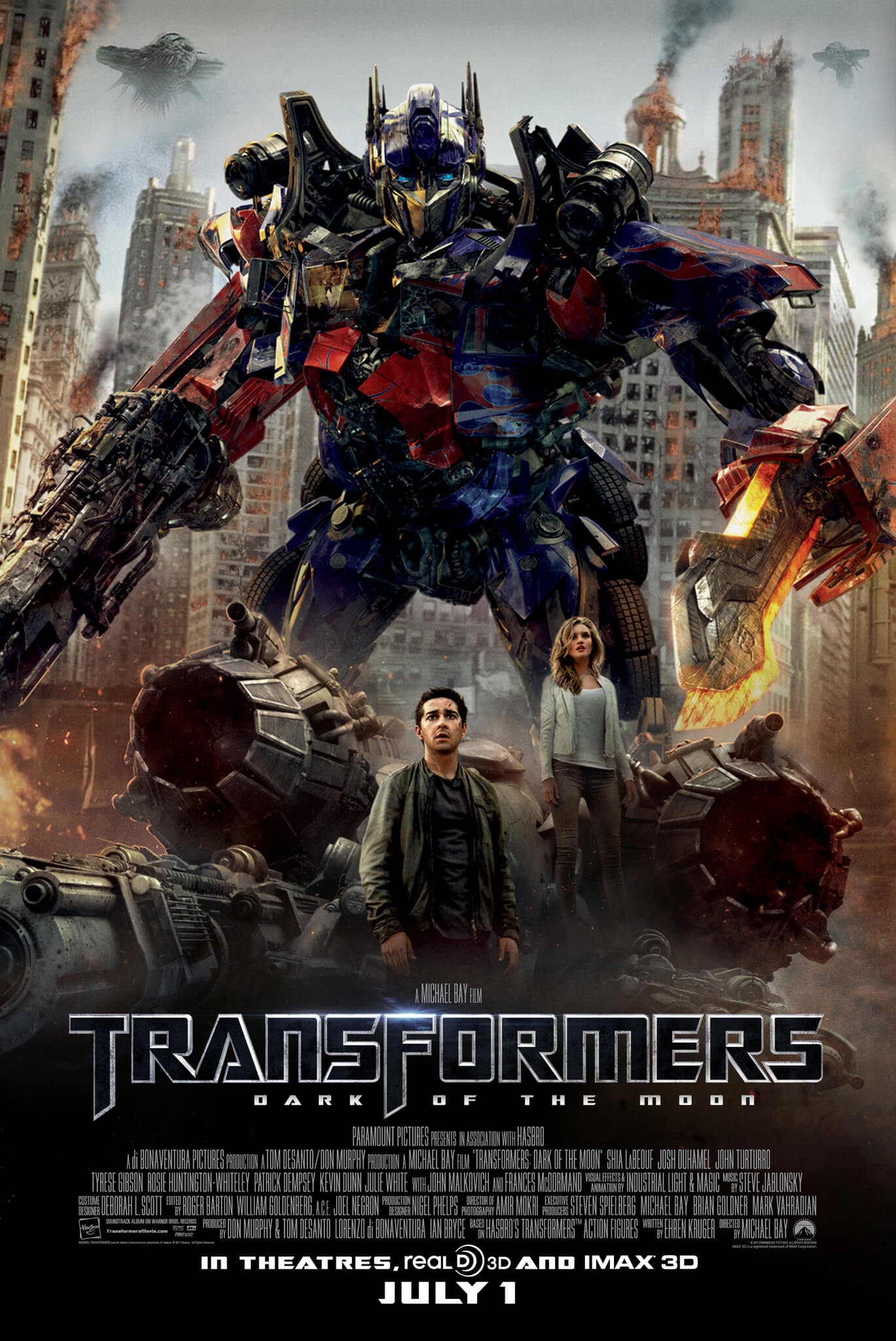 Transformers: Dark of the Moon (2011) Watch Online, Cast, Story, Budget, Collection, Release Date, Poster, Trailer, Review