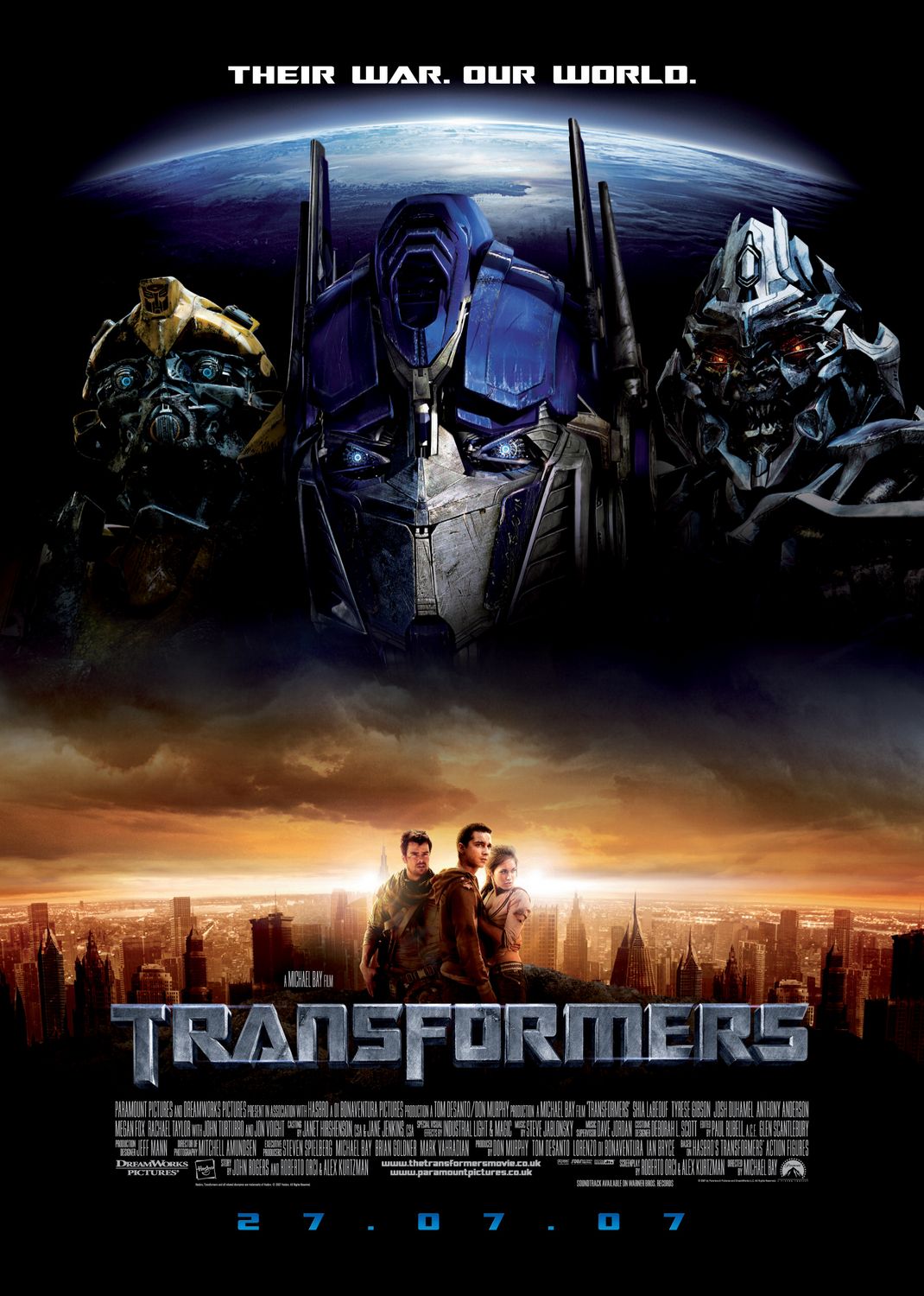 Transformers Movie (2007) Cast, Watch Online, Story, Budget, Collection, Release Date, Poster, Trailer, Review