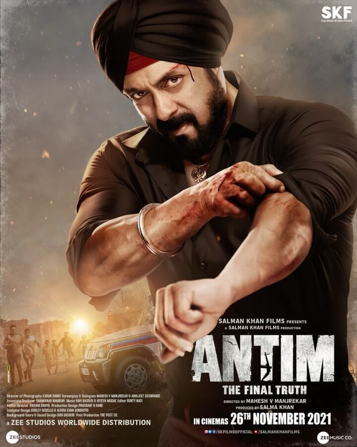 Antim The Final Truth Movie Poster