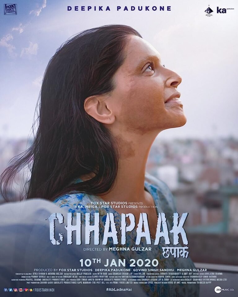 Chhapaak Movie Poster