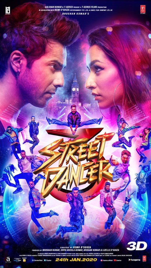 Street Dancer 3D Movie Poster