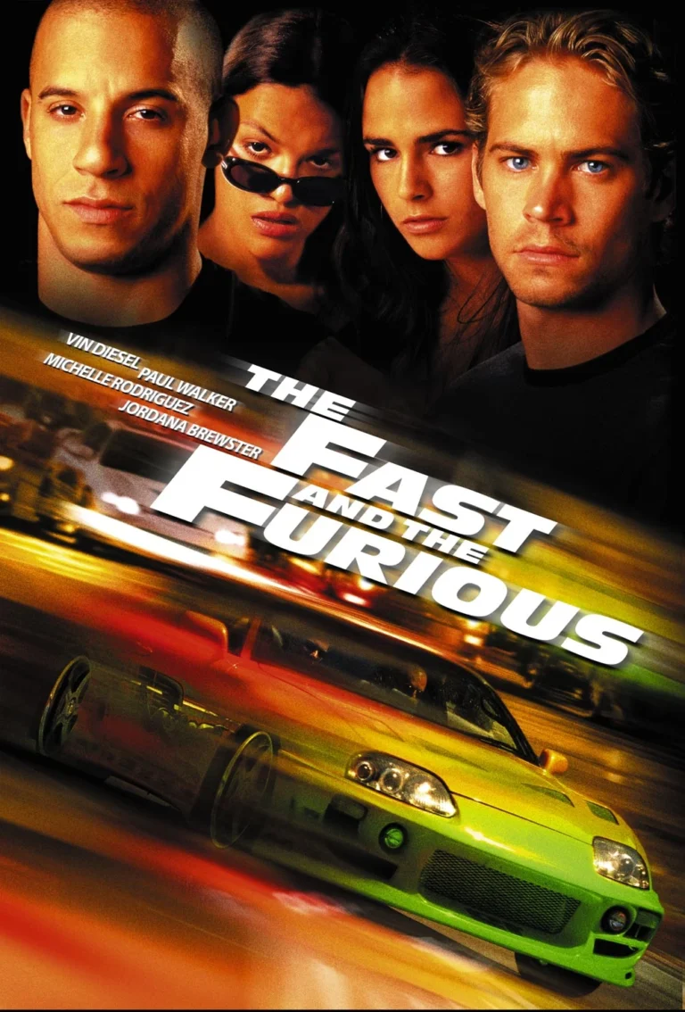 The Fast and the Furious Movie Poster