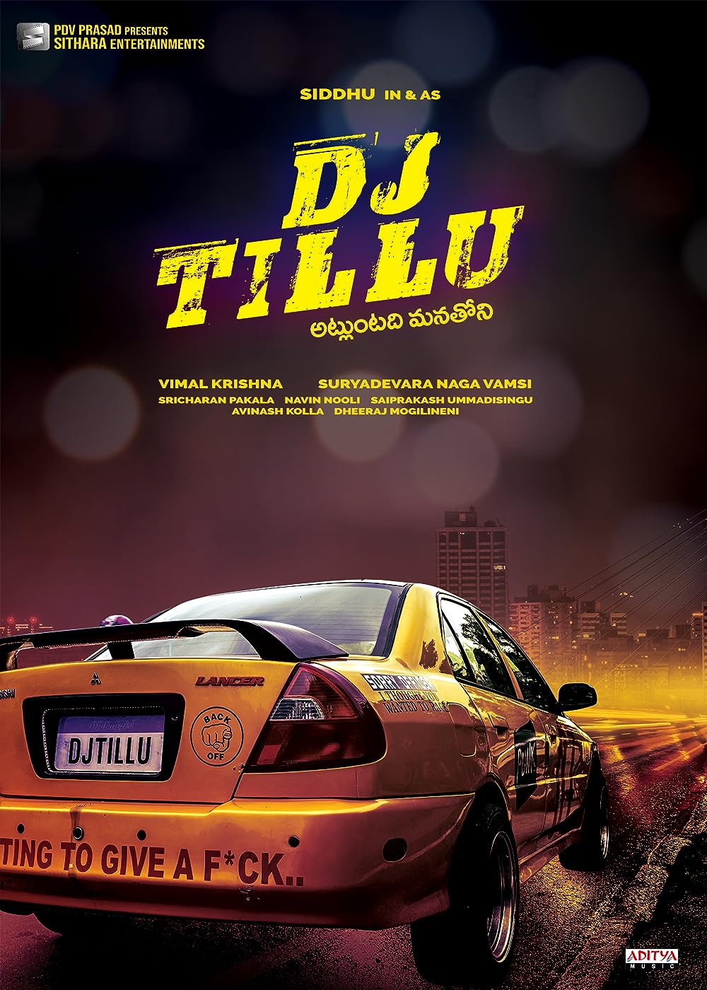 DJ Tillu Movie poster