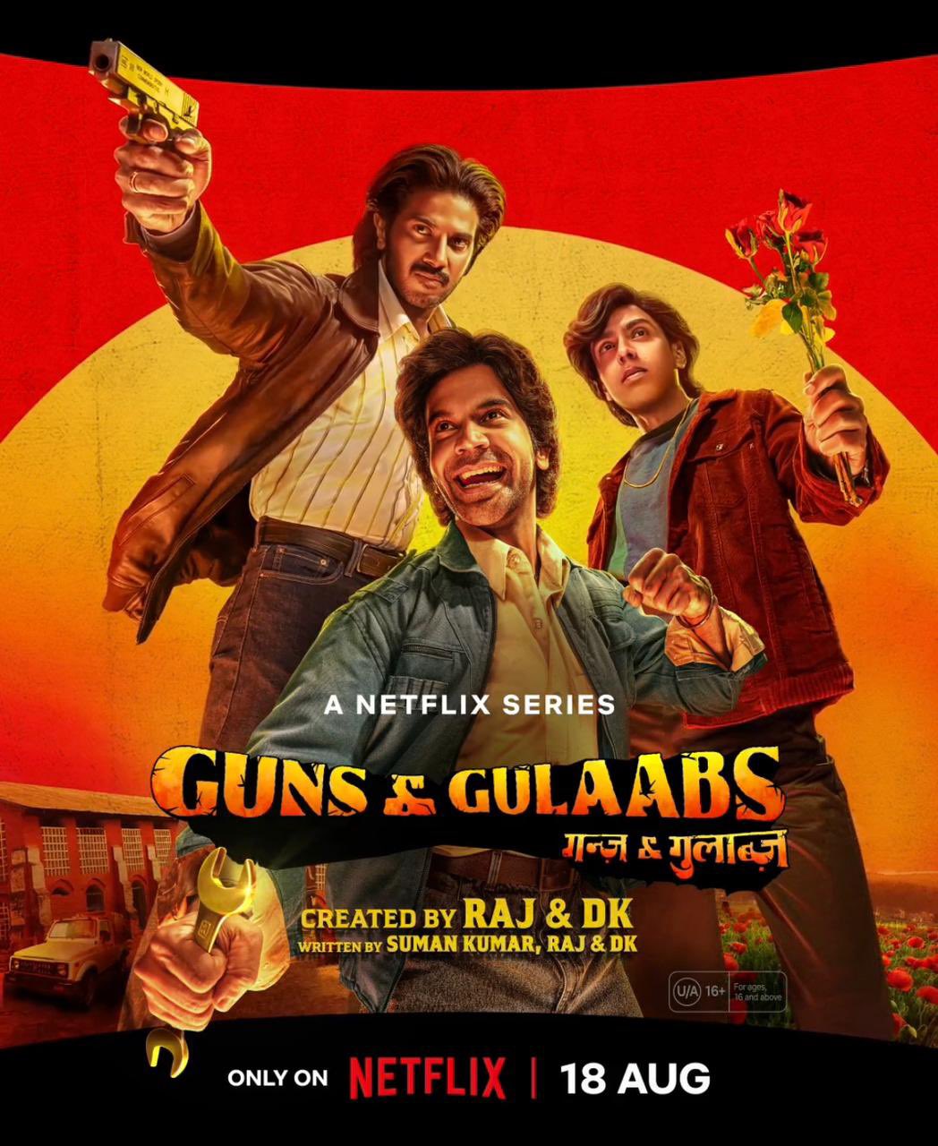 Guns & Gulaabs Web Series Poster