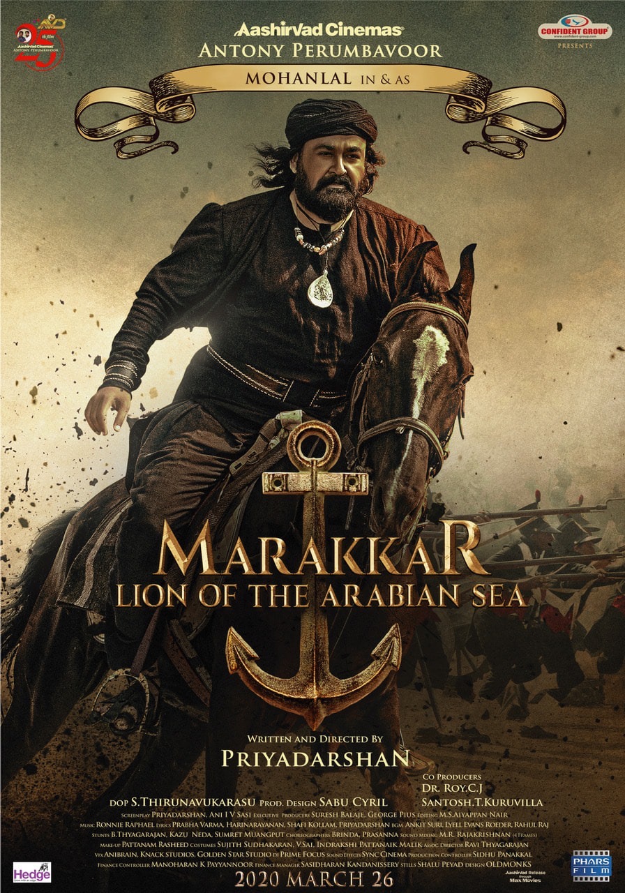 Marakkar: Lion of the Arabian Sea Movie Poster